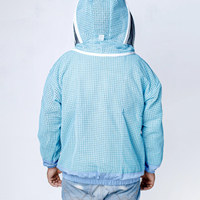 Nouvelles vestes d'apiculture pour les fermes apicoles, les apiculteurs et le travail en apiculture en extérieur, avec manches longues et capuche.