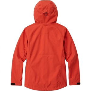 Chaqueta impermeable con capucha para hombre, color naranja, con cremallera, estilo deportivo, corte regular, con bolsillos con cremallera, para otoño - Product Image 2