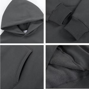 Sudadera con Capucha Extra Grande para Mujer, Diseño Personalizado, Lavado Ácido, Bordado 3D, 100% Algodón, Logotipo Frontal, Servicio ODM, Estilo Urbano - Product Image 5