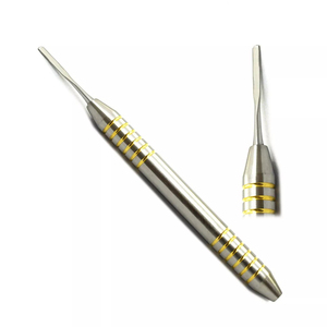 Periotomo Quirúrgico Profesional Manual de 4 Piezas, Ergonómico, de Acero Inoxidable Reutilizable, Dorado, para Ligamento Periodontal, Atraumático - Product Image 5