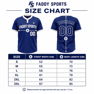 Camiseta de Béisbol Personalizada para Hombre con Rayas, Sublimada, con Botones, Uniforme de Equipo, Estilo Hip Hop, Ropa Deportiva Transpirable - Product Image 6