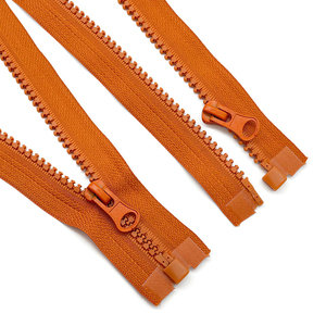 Customizable Color #5 Resin Open End <b>Zipper</b> Durable Plastic <b>Zipper</b> for Jackets - Product Image 2