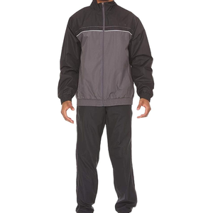 Survêtement coupe-vent avec doublure réfléchissante et panneaux de différentes couleurs, pantalon et veste, 100% nylon - Product Image 6