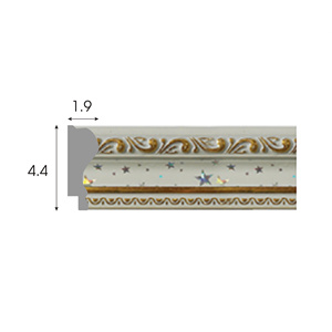 Moldura para Marco de Fotos Extra Grande, Estilo Americano, de Poliestireno PS, Ajustable, Diseño Minimalista, Borde Ancho, Personalizable OEM - Product Image 4