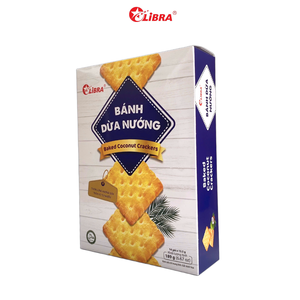 คุกกี้มะพร้าวกรอบคุณภาพสูง 189 กรัม – ขนมมะพร้าวหวาน | ผู้ผลิต ODM เวียดนาม - Product Image 4