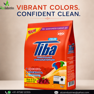 Fabric Brightening <b>Detergent</b> Powder for Colored Clothing and Reliable Cleaning | Rose Oud Fresh Scent Laundry Care for Daily Use - Product Image 1