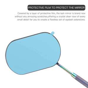 Miroir à cils tendance, nouvelle qualité supérieure, couleur unie, pour usage quotidien décontracté – Vente chaude - Product Image 5