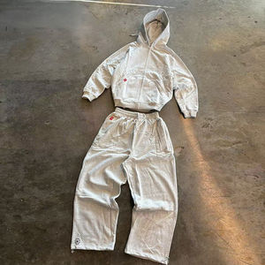 Conjunto Deportivo Casual de Invierno para Hombre, Fabricado a Medida, Cómodo, de Algodón Suave, con Diseño Estampado y Bordado - Product Image 3