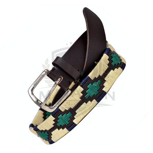 Cinturón de Cuero Clásico para Montar a Caballo, Material Suave, Ajuste Cómodo, Longitud Ajustable - Product Image 3