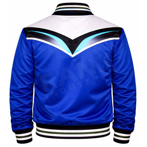 Chaqueta de Invierno Elegante con Acabado Suave, Chaqueta Varsity de Satén, Ligera, Cómoda y con Estilo - Product Image 2