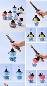 Llavero de peluche BT21 K-SEONBI - Product Image 2