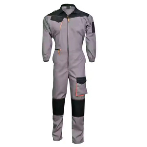 Combinaison de sécurité en polyester haute visibilité, coupe-vent, respirante, anti-rétrécissement, durable, uniforme de travail de construction - Product Image 1