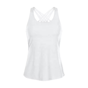 Camiseta sin mangas tipo stringer, suave y elástica, para entrenamiento en el gimnasio, CrossFit y entrenamientos de fuerza, camiseta tipo stringer extragrande para mujer - Product Image 4