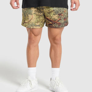 Shorts en maille d'été avec logo personnalisé, légers et respirants, produit de qualité supérieure, impression par sublimation, shorts pour hommes - Product Image 1