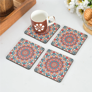 MDF <b>Coaster</b> Enamel Printed Fast Delivery Classic Eco-Friendly MDF <b>Drink</b> <b>Coaster</b> Modern Design MDF <b>Coaster</b> - Product Image 5