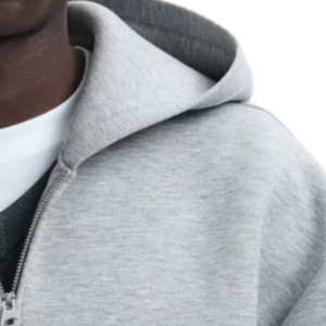 Sudadera con Capucha Premium de Corte Holgado con Cierre, Forro Polar Suave, Manga Larga, Estilo Casual Urbano, Producción de Fábrica OEM ODM - Product Image 6