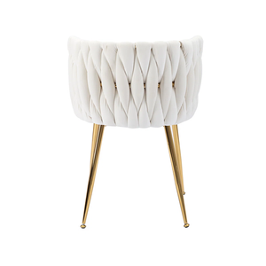 OEM Velvet Home Furniture contemporary Vietnam Metal Plywood Laminate Board Velvet Foam Dining Chair MD10 - Product Image 4