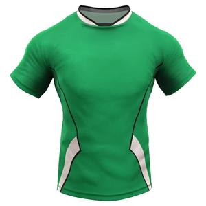 Conjunto de Camiseta de Rugby Sublimada Personalizada, Unisex, Ajustada, de Manga Corta, que Absorbe la Humedad, Uniformes de Spandex/Algodón con Logotipo Personalizado - Product Image 6