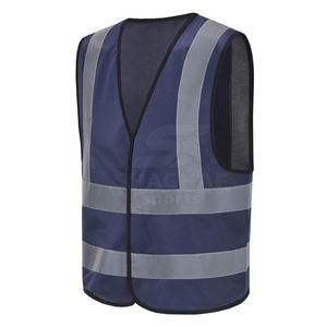 Chaleco de Alta Visibilidad, Reflectante, para Trabajo, Ropa de Seguridad para la Construcción - Product Image 3