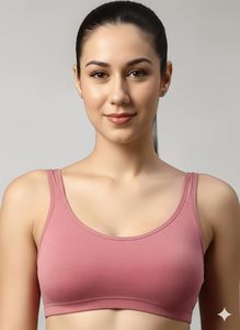 Sujetador deportivo de poliéster de alta calidad para mujer, transpirable, elástico, para fitness, yoga, gimnasio, entrenamiento, sin aros, ropa deportiva elástica. - Product Image 3