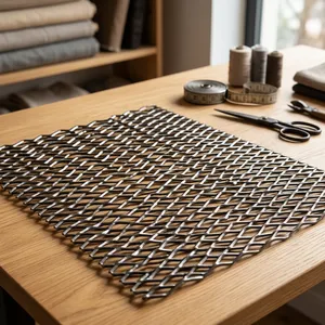 India Supply High Quality Industrial Perforated Expanded <b>Mesh</b> Stainless Steel <b>Wire</b> Bending Protecting <b>Mesh</b> - Product Image 4