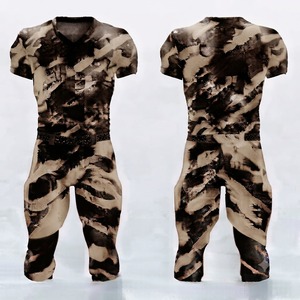Maillot de football américain personnalisé noir et marron, uniforme d'équipe, vêtements de sport respirants - Product Image 1