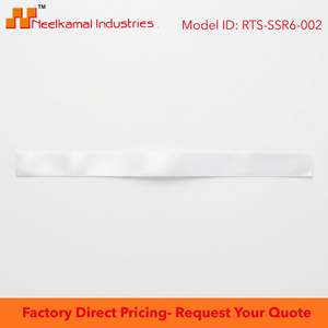 6mm White Single Face Satin Ribbon Customizable Factory Direct 350 Meter Roll for Medical Packaging Retail Branding <b>Bows</b> Bulk - Product Image 6