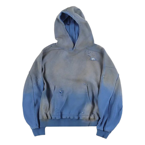 Sudadera con Capucha Personalizada de Alta Calidad, 100% Algodón, Estilo Vintage, Lavada al Ácido, Desgastada, para Hombre, Fabricada por TRIOTAKE INDUSTRY - Product Image 1