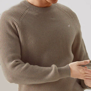 Wholesale 600g Unisex Embroidered Solid <b>Fleece</b> <b>Sweatshirt</b> Men's Neck Blank Pullover Custom Screen Printing Winter Umri Sports - Product Image 1