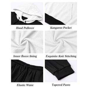 Premium 100% Cotton Tracksuit for Men & Women Regular Fit Breathable Sportswear Casual Activewear Set Soft Comfort Gym Jogger - Product Image 4