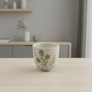 Taza de Té de Gres de Primera Calidad 3460938-0.12 con Estampado de Flores en Toda la Superficie - Product Image 5