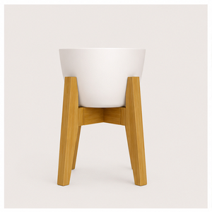 Indoor Plant Stand Deluxe Quality Wood Flower <b>Pot</b> <b>Holder</b> for Living Room Minimalist Adjustable Planter Display Rack Low Price - Product Image 3