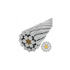 Acier à haute teneur en carbone galvanisé 18x7 Corde non rotative Norme EN pour la coupe à froid à la taille requise - Product Image 1