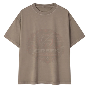 T-shirts pour hommes de haute qualité, en coton mélangé léger, coupe ample, respirants, séchage rapide, manches courtes, confortables, décontractés, tendance - Product Image 1