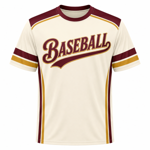 Camiseta de Béisbol Sublimada Personalizada, Jersey Deportivo para Hombre, Secado Rápido, Poliéster, Impresión de Logotipo Frontal, Talla Adulto - Product Image 1