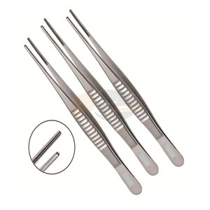 Atraumatic Vascular Tissue Forceps Clamp Surgical Instrument Customized Stainless Steel Manual <b>Precision</b> Medical <b>Tool</b> CE - Product Image 1