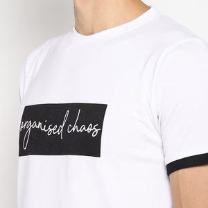 Camiseta Deportiva Personalizada para Hombre, Verano, Nueva, 100% Algodón Grueso, Corte Regular, Estilo Urbano, Manga Corta, Color Sólido, Ecológica - Product Image 4