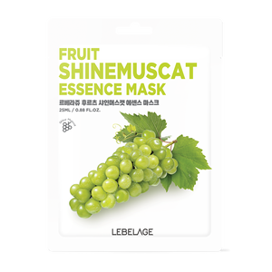 LEBELAGE Fruit Shine Muscat Essence Mask coréen soins de la peau beauté masque cosmétique soins de la peau cosmétiques coréens - Product Image 1