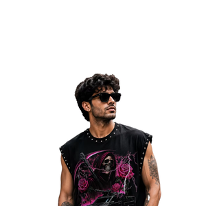 Débardeur personnalisé imprimé 100% coton jersey style urbain sans manches écologique séchage rapide 180g unisexe confortable OEM vente en gros - Product Image 5