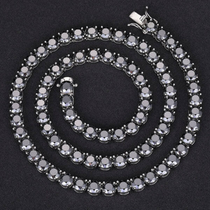 Collier Pendentif Personnalisé Unisexe en Argent de Qualité Supérieure, Plaqué Argent, Perle d'Eau de Mer, Forme Géométrique, Style Ethnique - Product Image 6