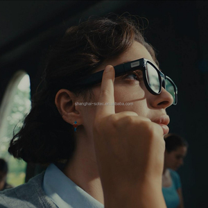 แว่นตา AI พร้อมระบบแคปชันแบบเรียลไทม์ ฮาร์ดแวร์ AR แบบ Micro-Led ความสว่าง 2500 Nits สำหรับธุรกิจ การศึกษา และนักเดินทางทั่วโลก พร้อมฟังก์ชันบันทึก - Product Image 4