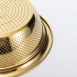 Coladores de acero inoxidable de calidad de exportación que brindan una experiencia de cocina profesional en casa, una calidad excepcional a bajo costo. - Product Image 4