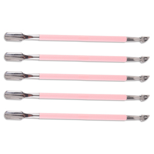 Outil de soin des ongles professionnel en acier inoxydable pour ongles incarnés avec étiquette personnalisée, repousse-cuticules de qualité supérieure - Product Image 2