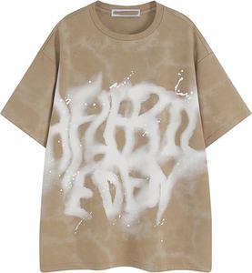 Custom Unisex 100% Cotton Mens Graphic Tee <b>Shirts</b> Oversized Baggy Loose Cotton T-<b>Shirt</b> Streetwear Casual Summer <b>Y2k</b> <b>Shirt</b> - Product Image 1