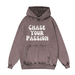 Sweats à capuche oversize pour hommes de haute qualité, coupe ample, style streetwear, en vente - Product Image 4