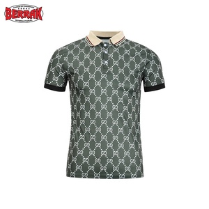 ชุดกีฬาผู้ชายแบรนด์ Berrak แฟชั่นใหม่ พิมพ์ลายด้วยความร้อน เสื้อระบายอากาศ แขนสั้น กางเกงขาสั้น สำหรับผู้ใหญ่ - Product Image 1