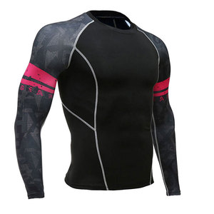 Chemise de compression respirante et écologique à séchage rapide pour hommes, avec évacuation de l'humidité et design sans coutures - Product Image 5
