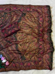 Sari Tradicional Indio de Seda Cosmo Suave con Espejo y Trabajo a Mano, Estilo Bollywood, para Bodas, Fiestas, Diseño Étnico, para Todas las Estaciones, para Mujer - Product Image 4