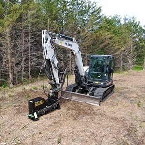 Reliable Bobcats Mini <b>Excavator</b> With Mulcher Efficient Land Clearing <b>Machine</b> With Outstanding Working Capacity - Product Image 5