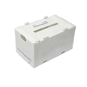 new 2023 advanced products Light Weight; Waterproof Green PP Corrugated Coroplast Plastic Box corrugated plastic box pp storage